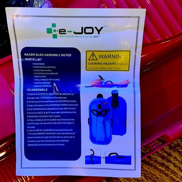 NEW e-JOY Racer Sled - Picture 2 of 4